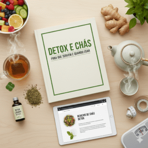 detox e chás naturais para bem-estar