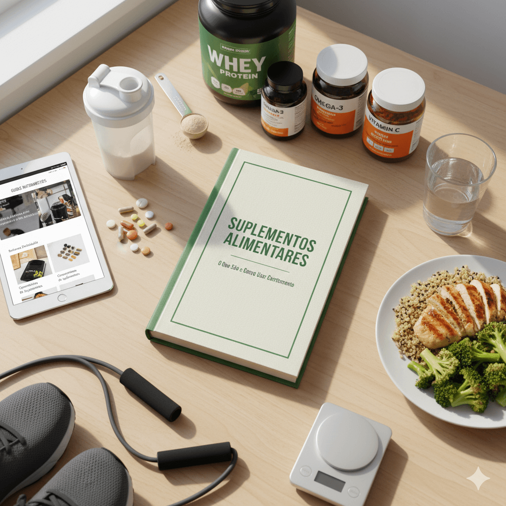 suplementos alimentares para saúde e bem-estar